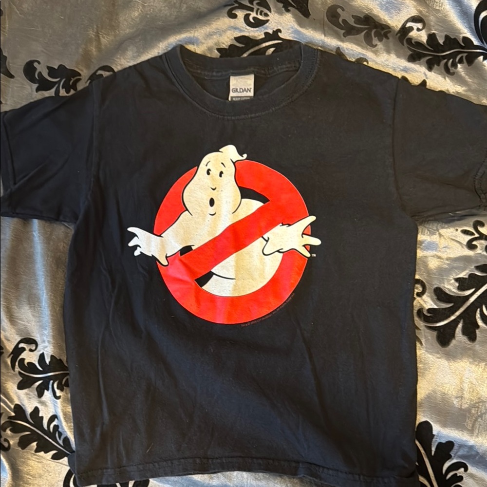Gildan Black Ghostbusters Graphic Tee “Who You Gonna Call?”
